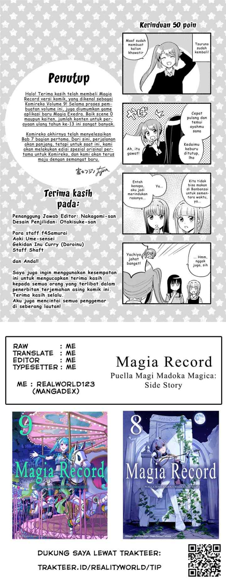 Magia Record: Mahou Shoujo Madoka☆Magica Gaiden chapter 55 halaman 18