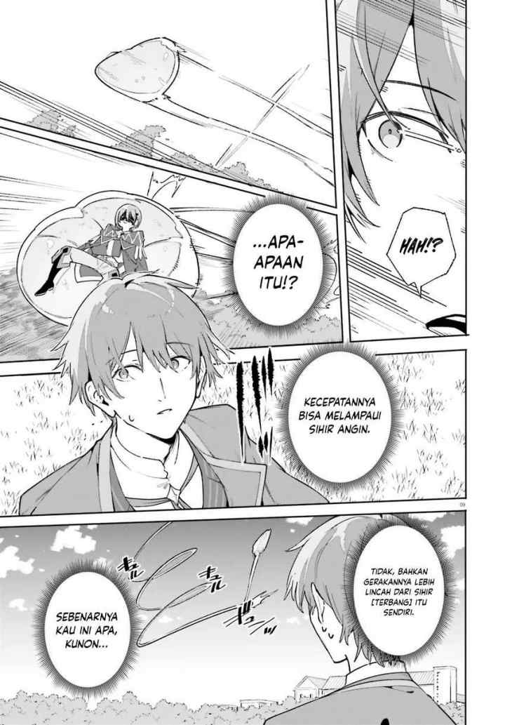 Majutsushi Kunon wa Miete Iru chapter 27.1 halaman 9