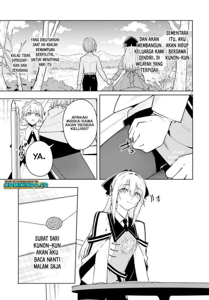 Majutsushi Kunon wa Miete Iru chapter 28.1 halaman 6