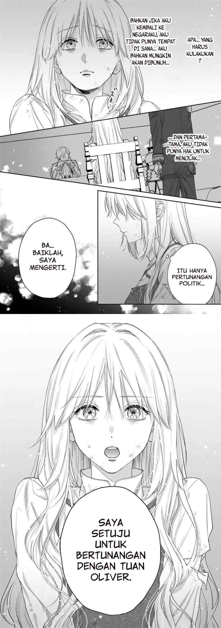 Meshitsukai Reijo ha Kokkyo wo Koe, Tekikoku no Koshakukishisama ni Dekiai Sareru chapter 2 halaman 4