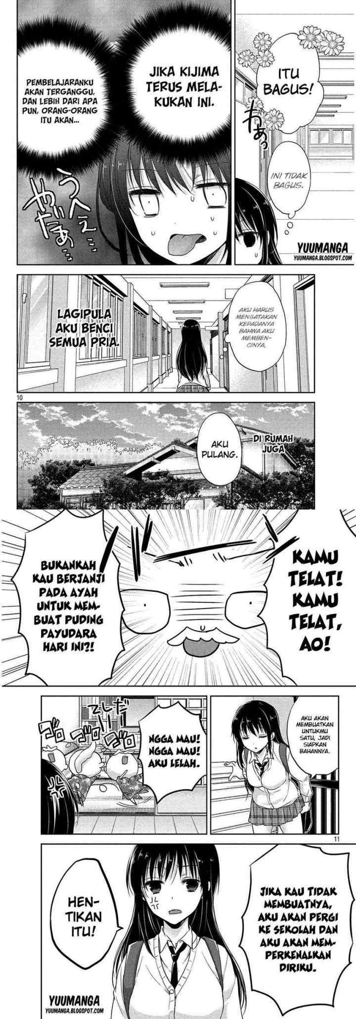 Midara na Ao-chan wa Benkyou ga Dekinai chapter 1 halaman 8
