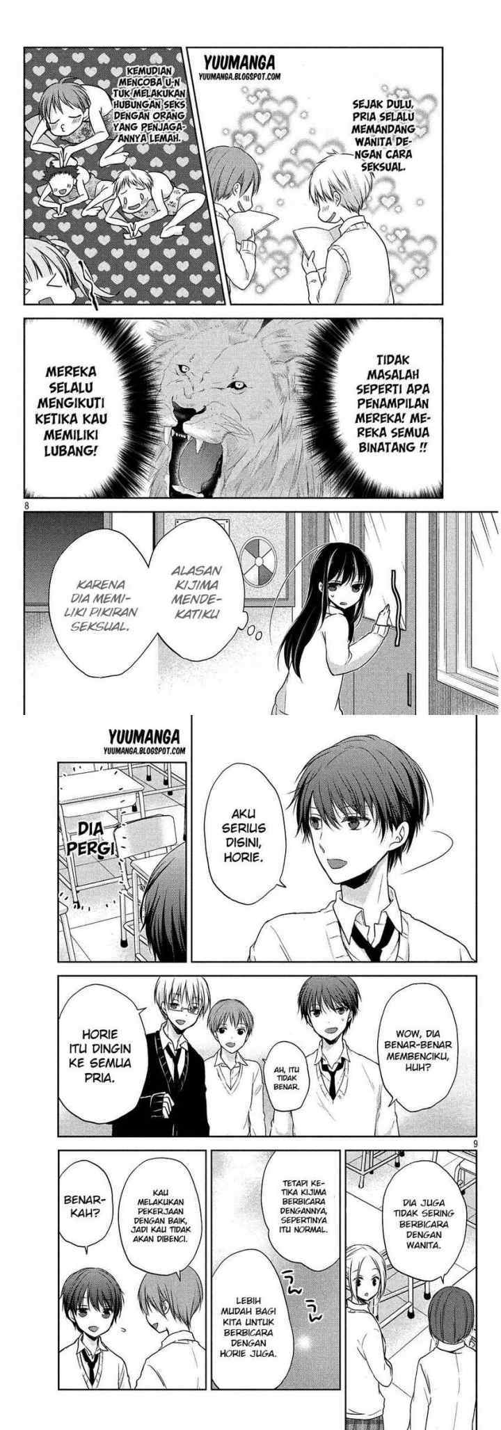 Midara na Ao-chan wa Benkyou ga Dekinai chapter 1 halaman 7