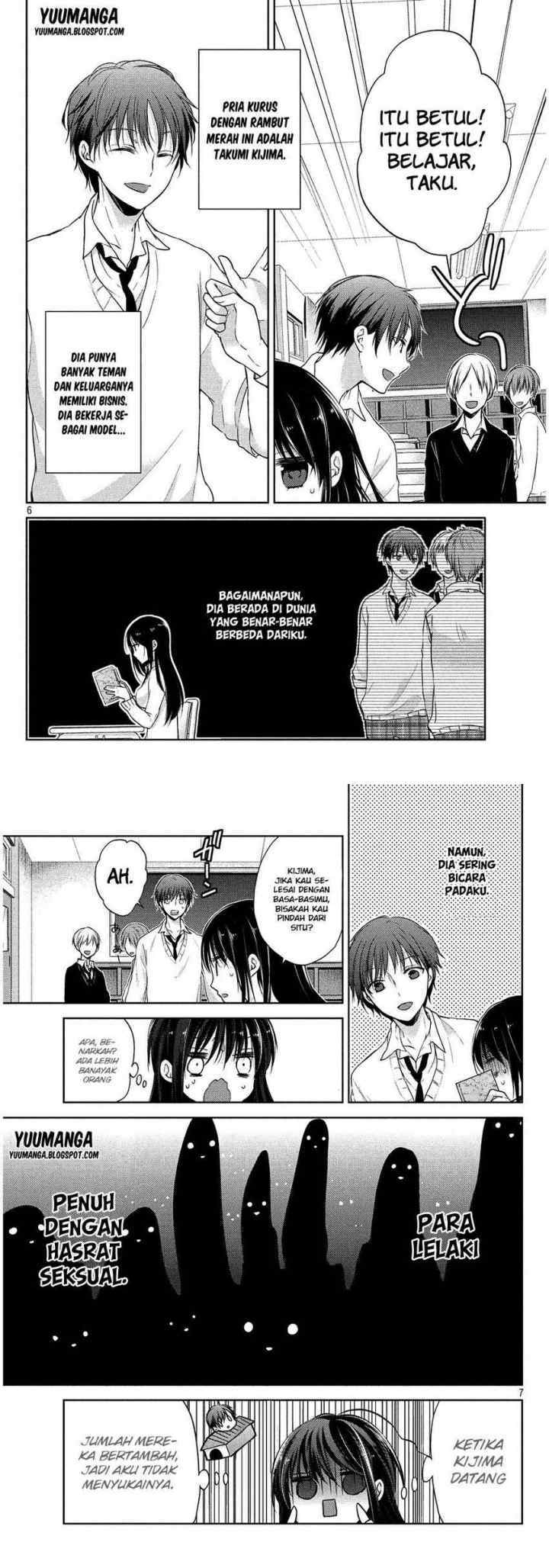 Midara na Ao-chan wa Benkyou ga Dekinai chapter 1 halaman 6