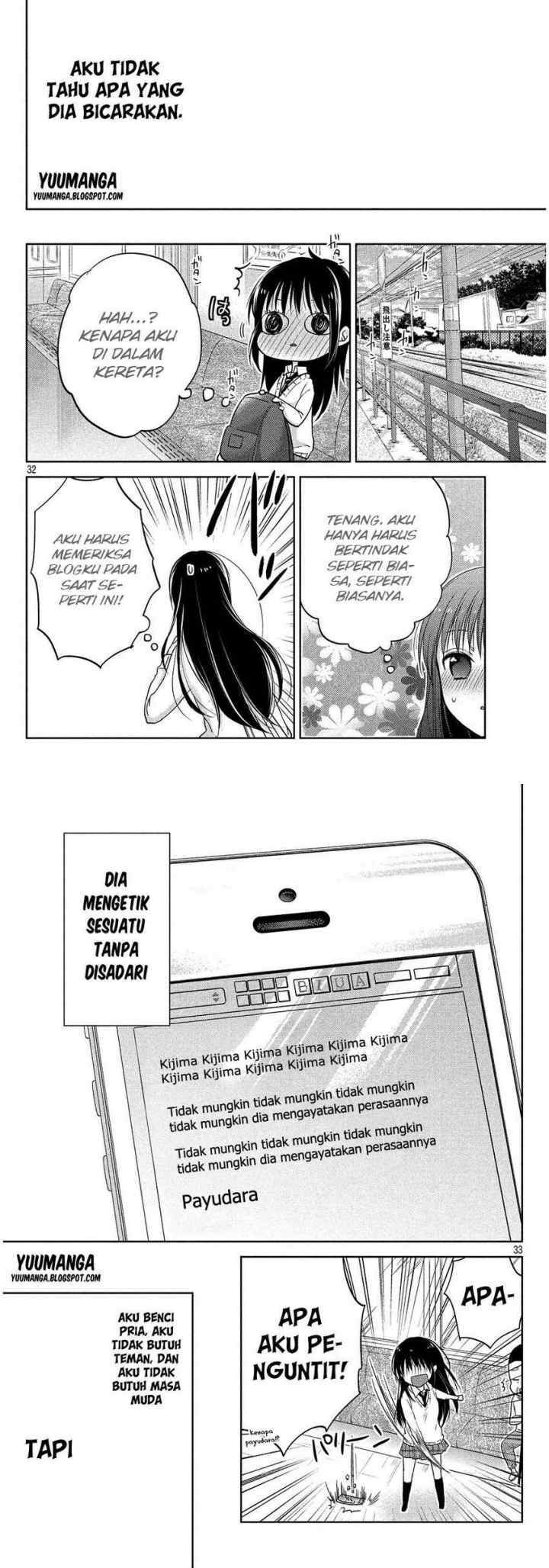 Midara na Ao-chan wa Benkyou ga Dekinai chapter 1 halaman 19