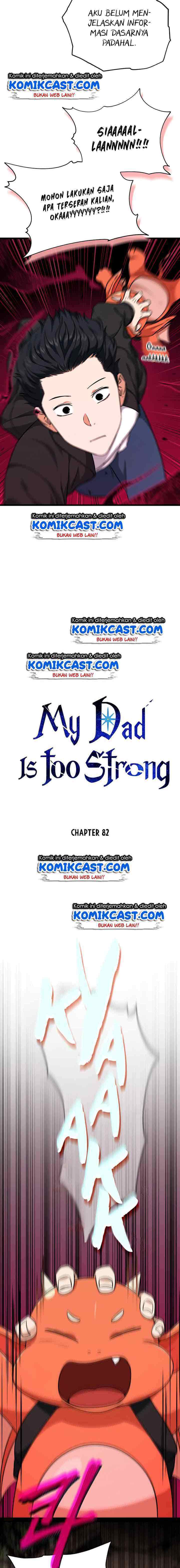 My Dad Is Too Strong chapter 82 halaman 9