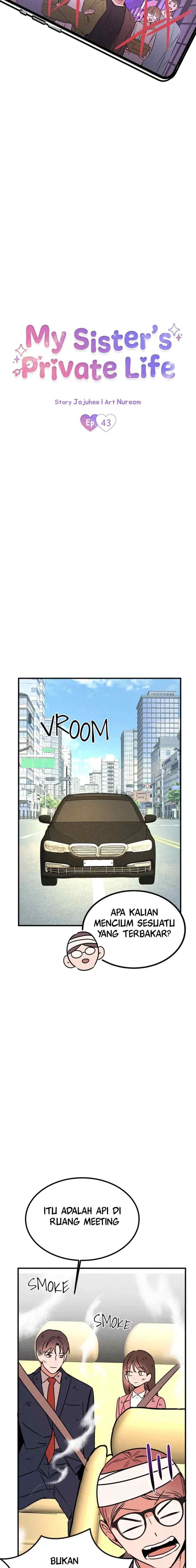 My Sister's Private Life chapter 43 halaman 10