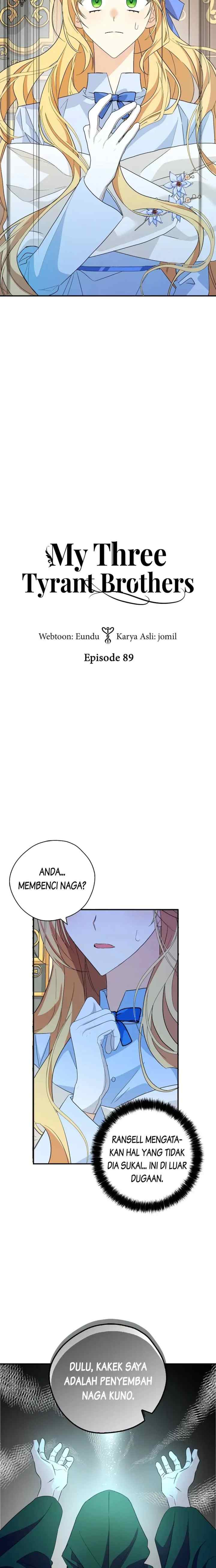 My Three Tyrant Brothers chapter 89 halaman 7