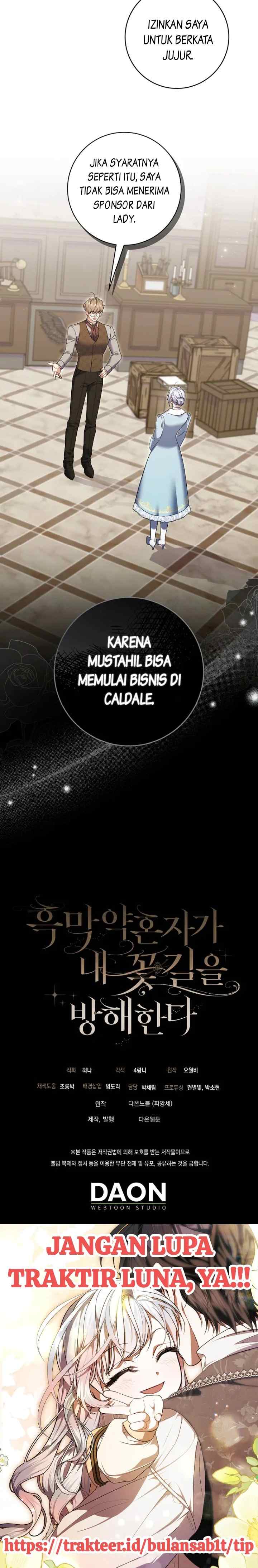 My Villain Fiancé is Interfering With My Flowery Path chapter 42 halaman 18
