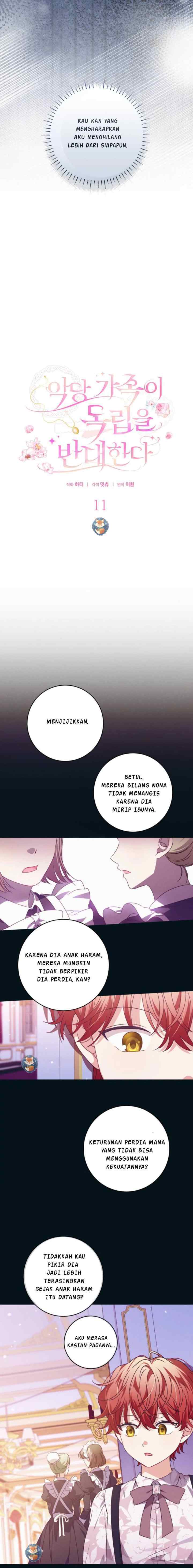 My Villainous Family Won't Let Me Be chapter 11 halaman 6