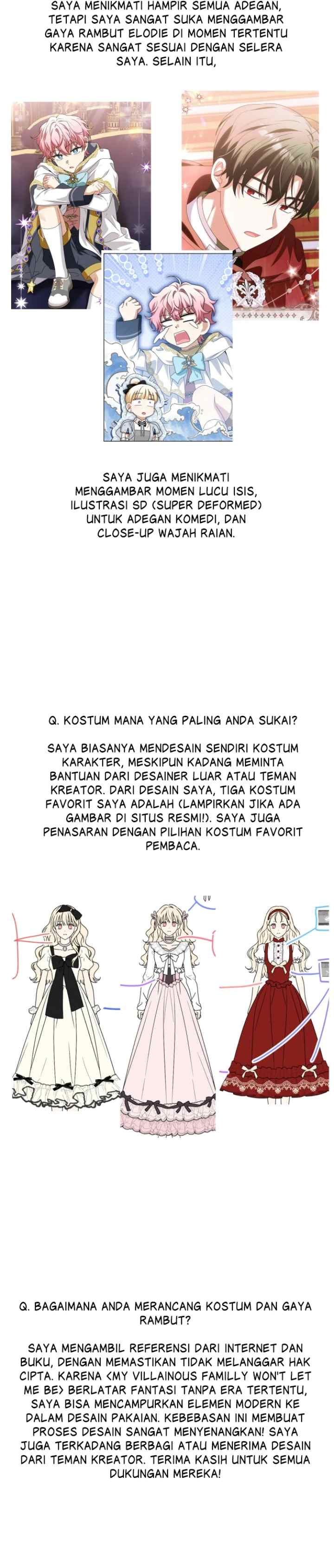 My Villainous Family Won't Let Me Be chapter 54.5 halaman 6
