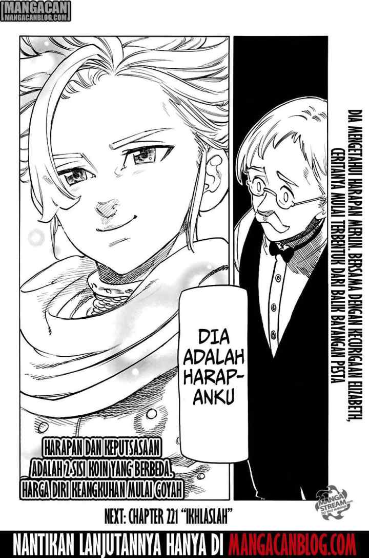Nanatsu no Taizai chapter 220 halaman 19