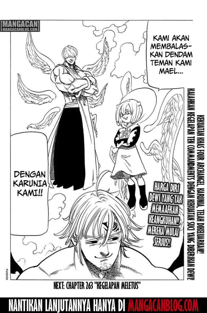 Nanatsu no Taizai chapter 262.1 halaman 19