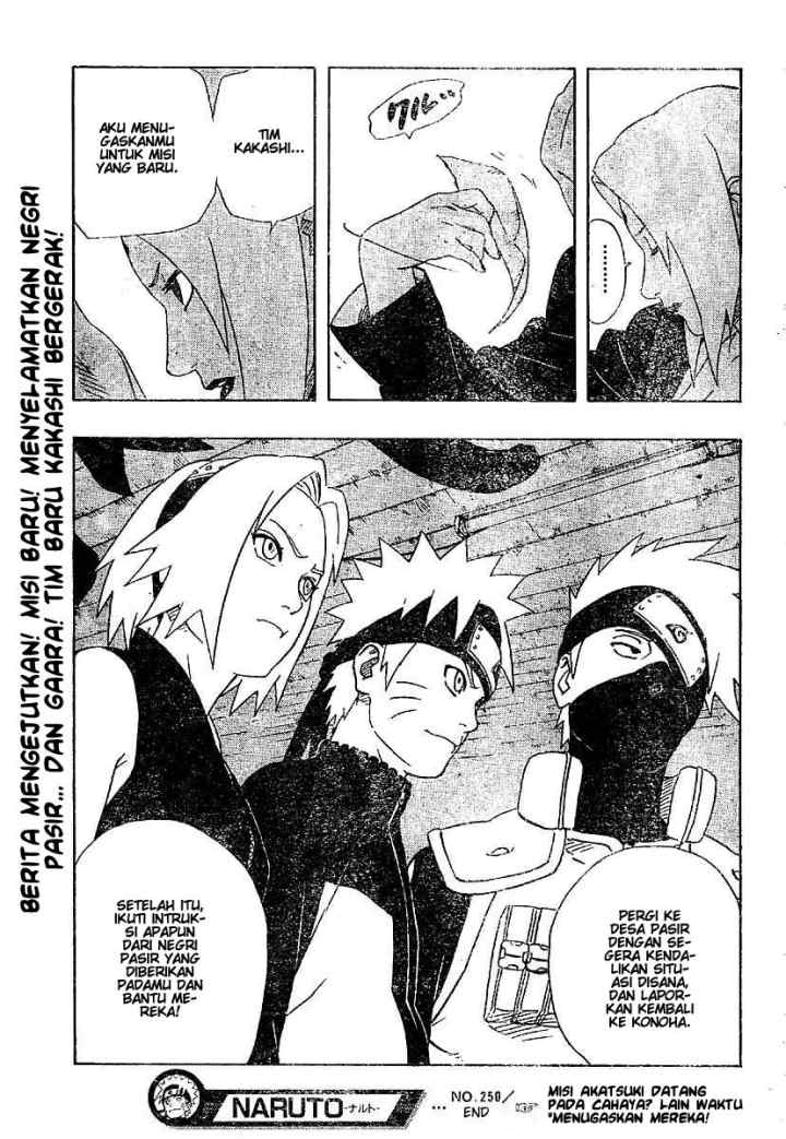Naruto chapter 250 halaman 18