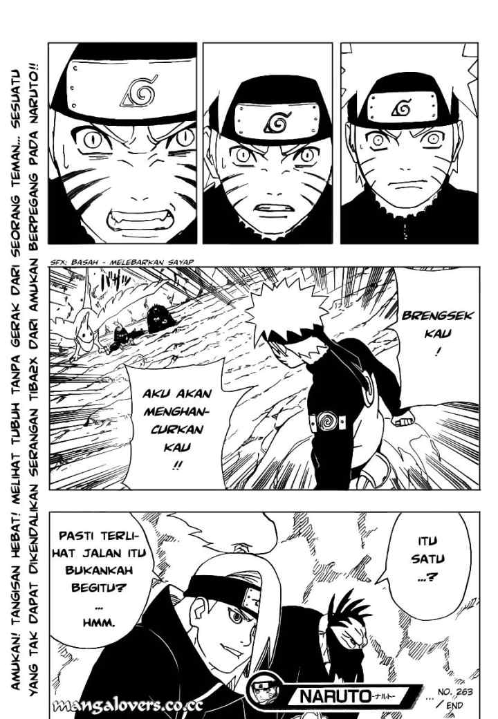 Naruto chapter 263 halaman 18