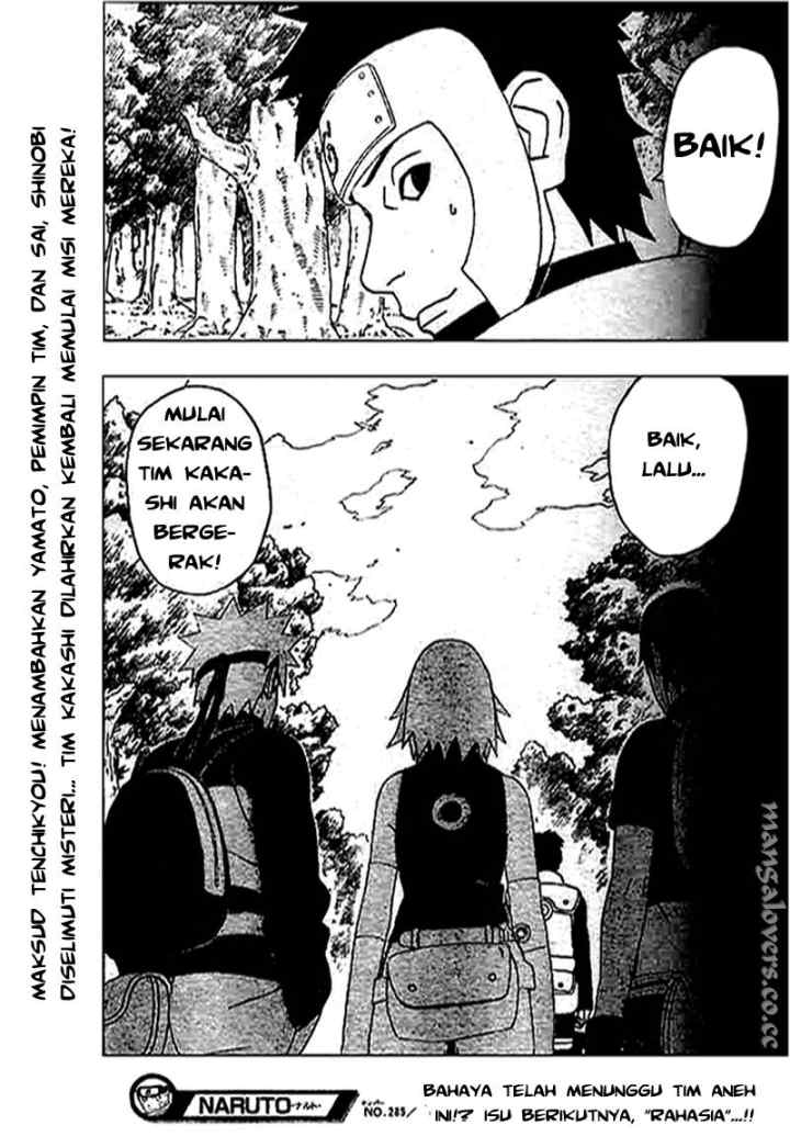 Naruto chapter 285 halaman 19