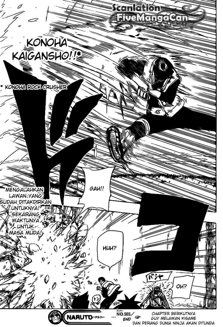 Naruto chapter 505 halaman 18