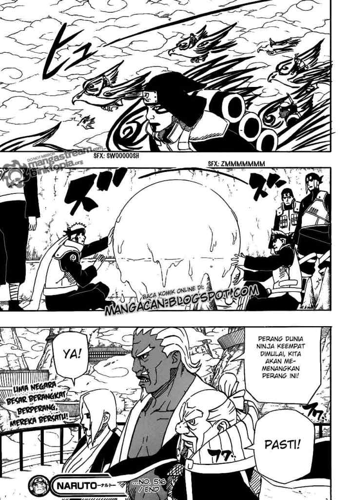 Naruto chapter 516 halaman 18