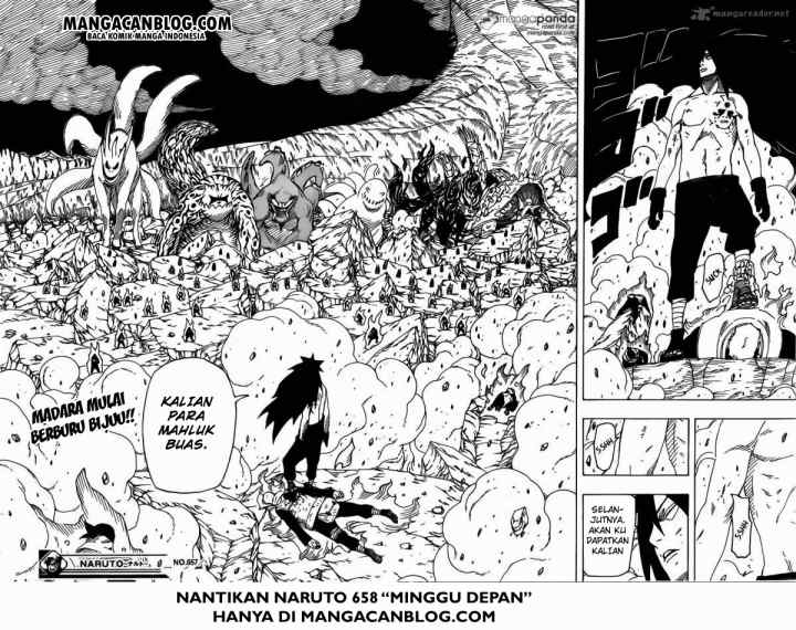 Naruto chapter 657 halaman 19