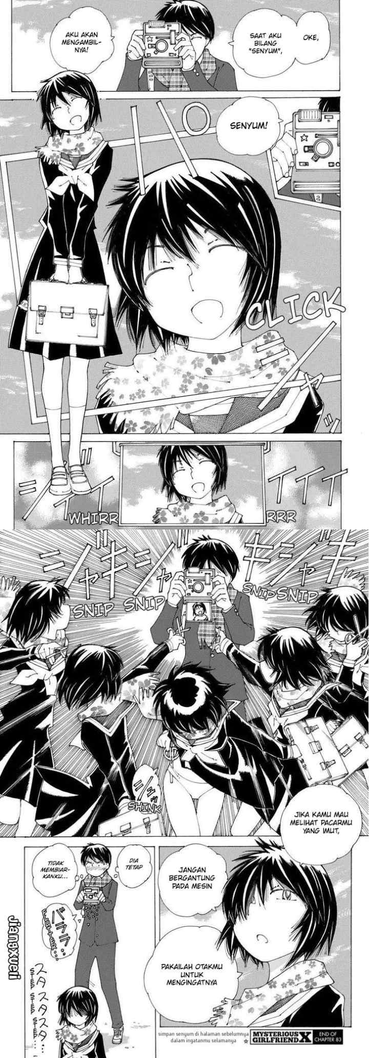 Nazo no Kanojo X chapter 83 halaman 12