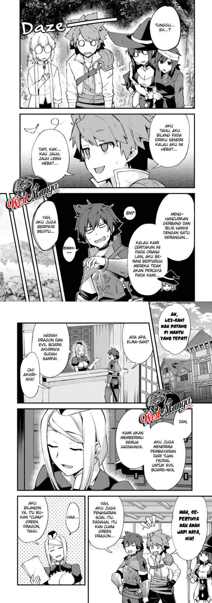 Nido Tensei Shita Shounen wa S Rank Boukensha Toshite Heion ni Sugosu-zense ga kenja de eiyuu datta boku wa raisede wa jimini ikiru chapter 12 halaman 10