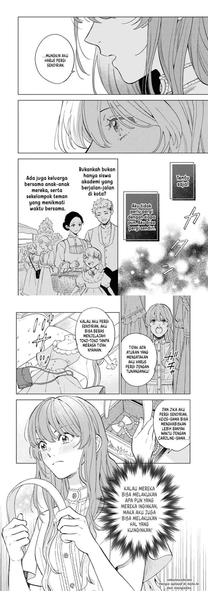 Ohitorisama ni wa Naremashita node. Konyakusha Houchichuu! chapter 1 halaman 9