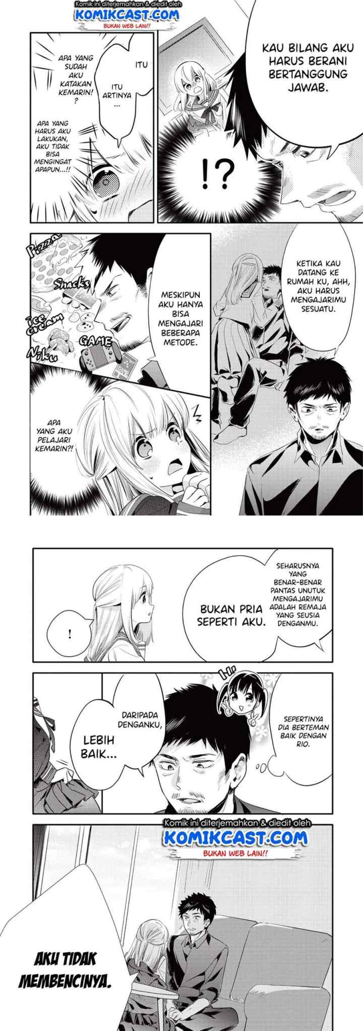 Oji-san ga Joshi●sei ni Warui Koto wo Oshieru hanashi (Serialization) chapter 10 halaman 6