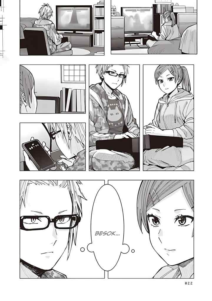 OL ga Gesen de Atta Yankee Danshi Koukousei ni Natsukareru Hanashi chapter 1.3 halaman 10