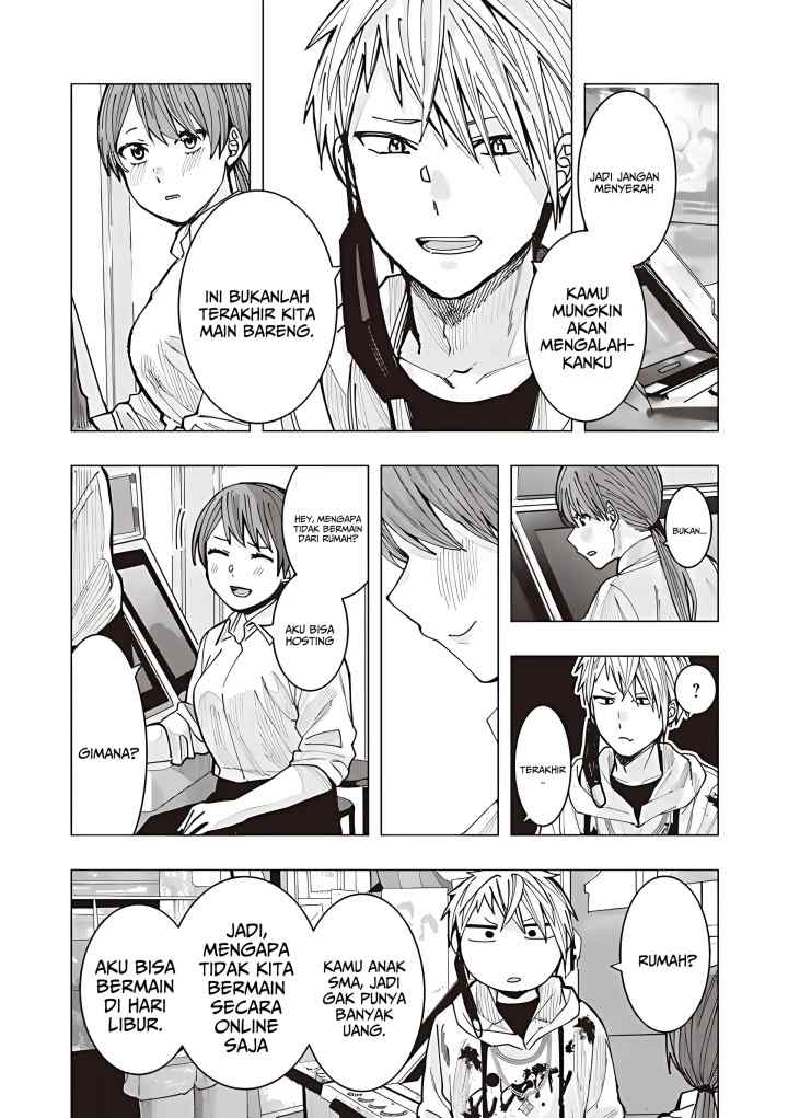OL ga Gesen de Atta Yankee Danshi Koukousei ni Natsukareru Hanashi chapter 1.4 halaman 7