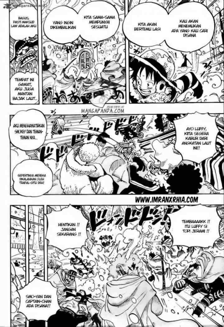 One Piece chapter 663 halaman 8