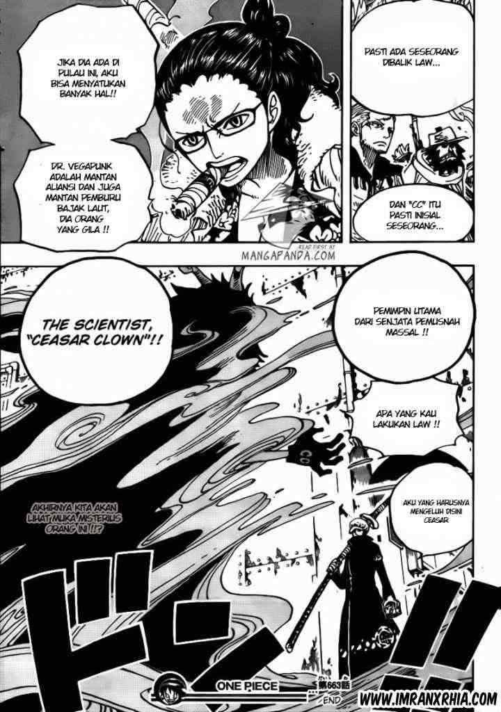 One Piece chapter 663 halaman 19