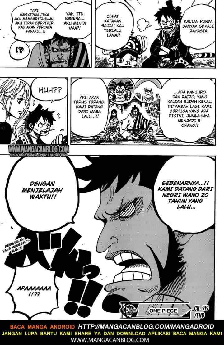 One Piece chapter 919 halaman 16