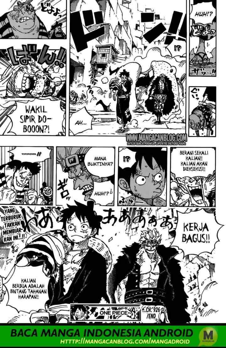 One Piece chapter 926 halaman 17