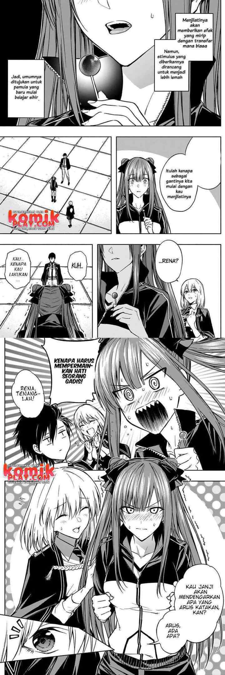 Ouritsu Mahou Gakuen no Saika Sei: Slum Agari no Saikyou Mahoushi, Kizoku darake no Gakuen de Musou suru chapter 29 halaman 9