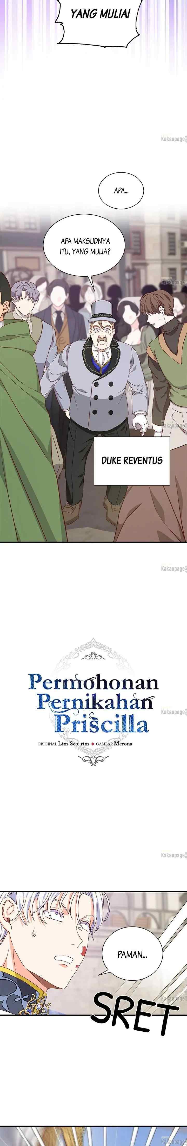 Priscilla's Marriage Proposal chapter 104 halaman 17