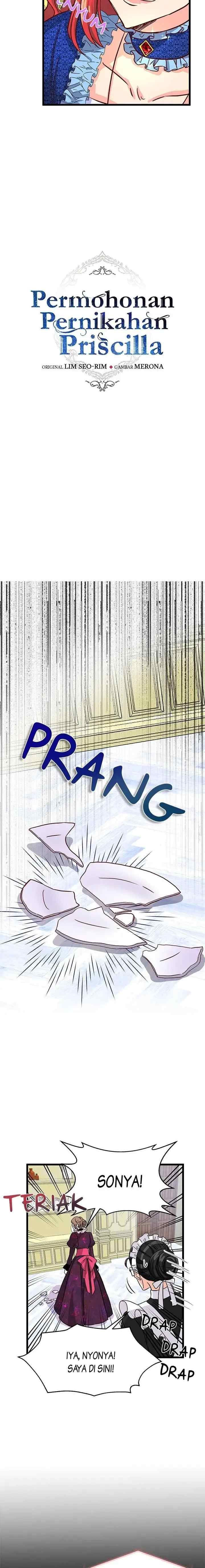 Priscilla's Marriage Proposal chapter 3 halaman 13