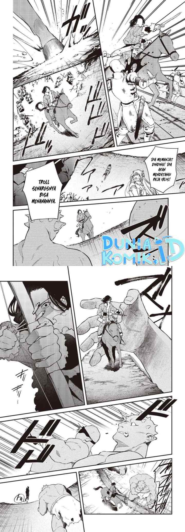Realist Maou Niyoru Seiiki Naki Isekai Kaikaku chapter 40 halaman 9
