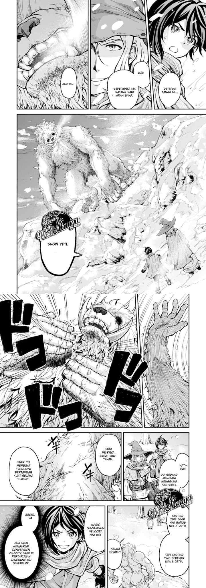 Saisoku Musou No B-Kyuu Mahou Tsukai: Ippatsu Utareru Mae Ni Senpatsu Uchikaesu! chapter 1.2 halaman 5