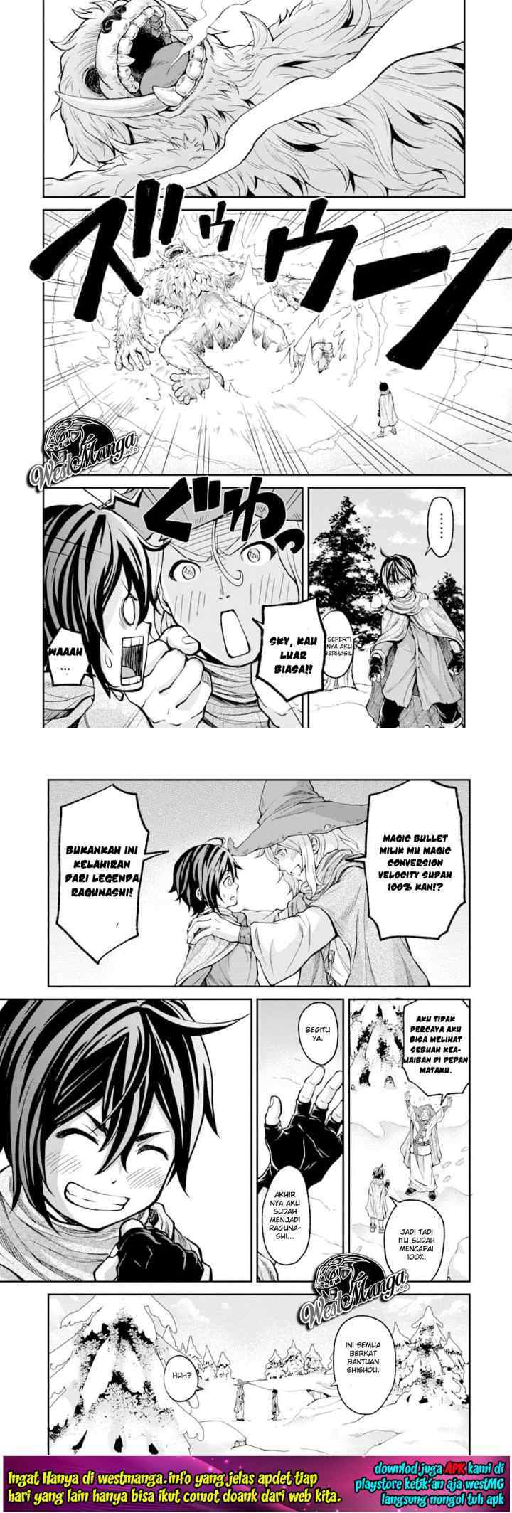 Saisoku Musou No B-Kyuu Mahou Tsukai: Ippatsu Utareru Mae Ni Senpatsu Uchikaesu! chapter 1.2 halaman 13