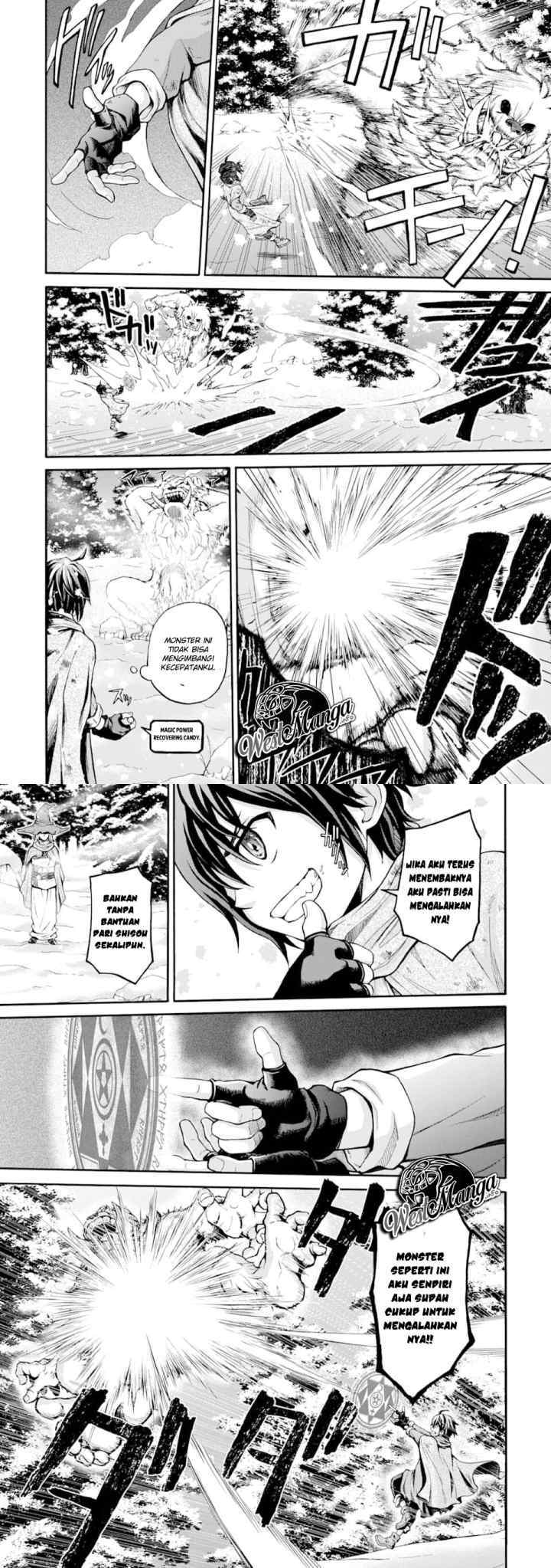 Saisoku Musou No B-Kyuu Mahou Tsukai: Ippatsu Utareru Mae Ni Senpatsu Uchikaesu! chapter 1.2 halaman 7