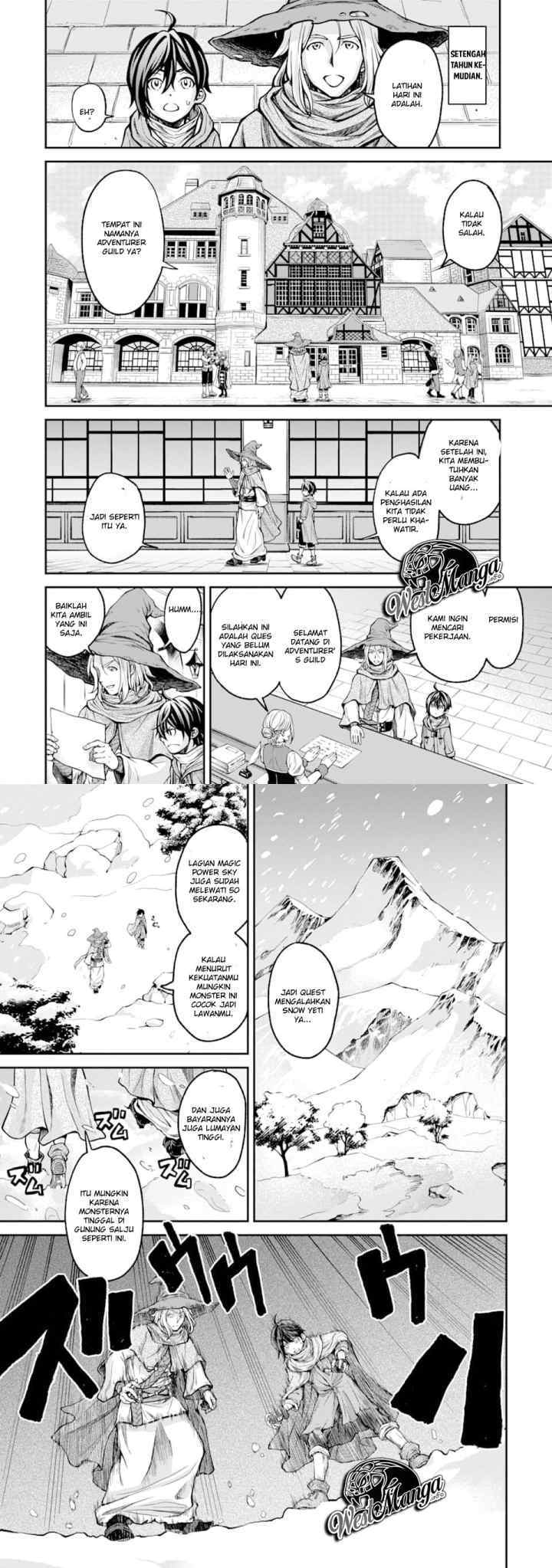 Saisoku Musou No B-Kyuu Mahou Tsukai: Ippatsu Utareru Mae Ni Senpatsu Uchikaesu! chapter 1.2 halaman 4