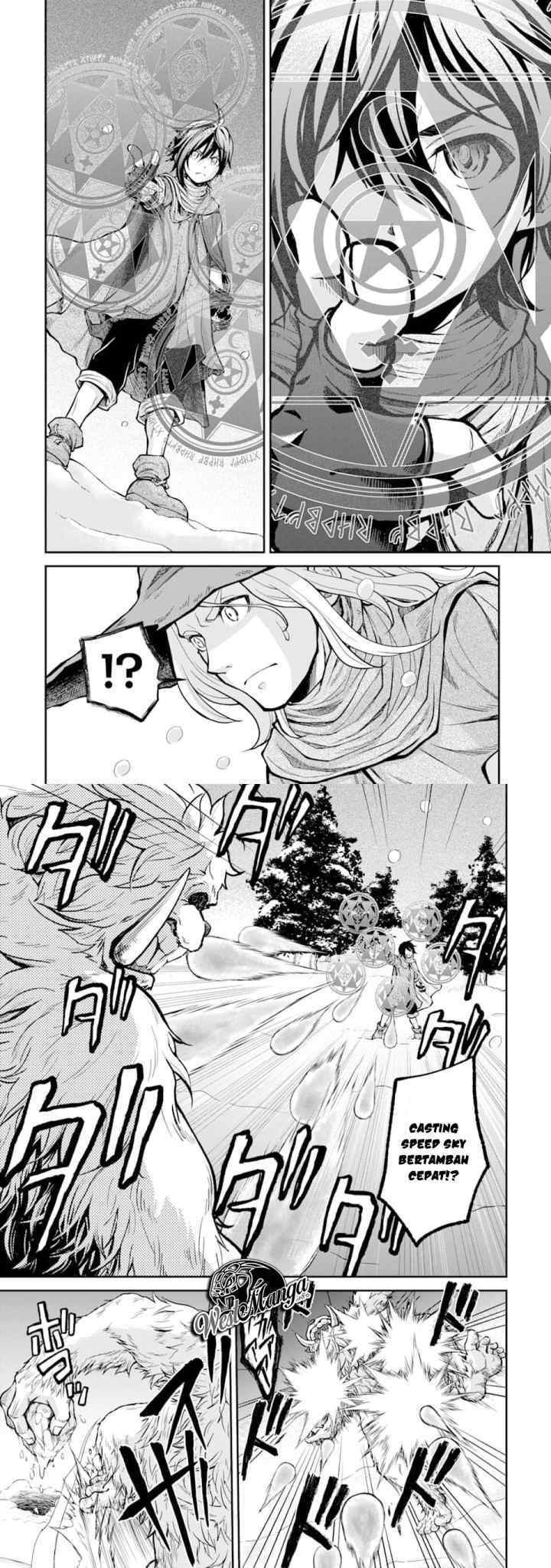 Saisoku Musou No B-Kyuu Mahou Tsukai: Ippatsu Utareru Mae Ni Senpatsu Uchikaesu! chapter 1.2 halaman 10