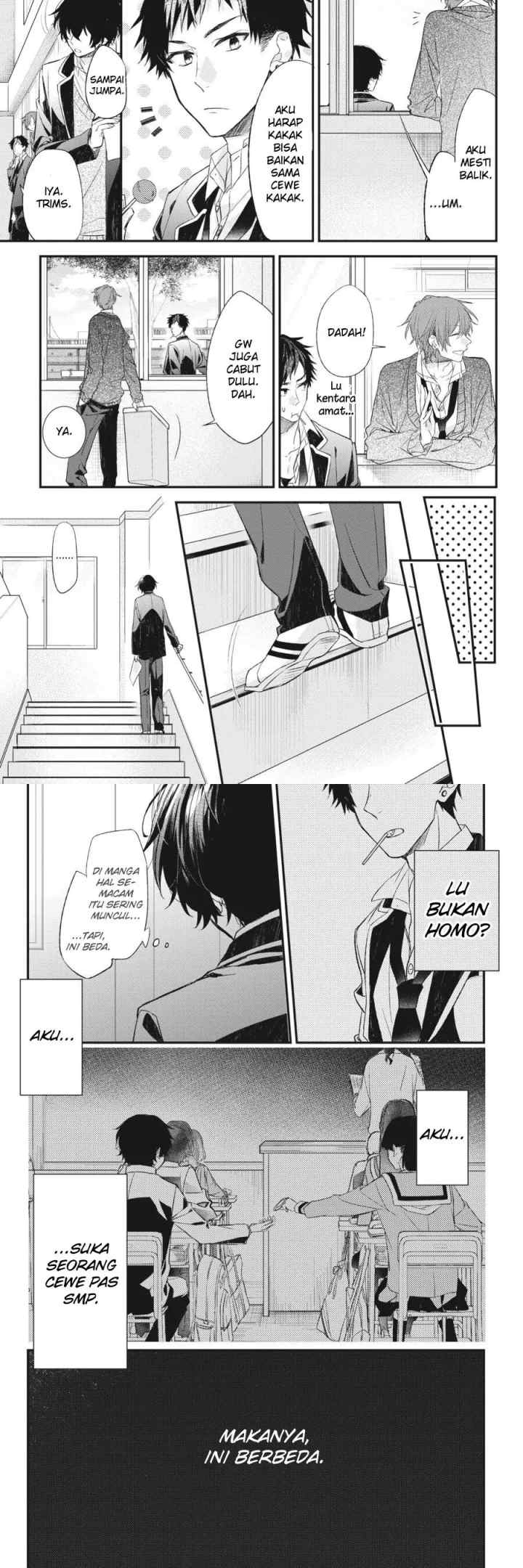 Sasaki to Miyano chapter 12 halaman 8
