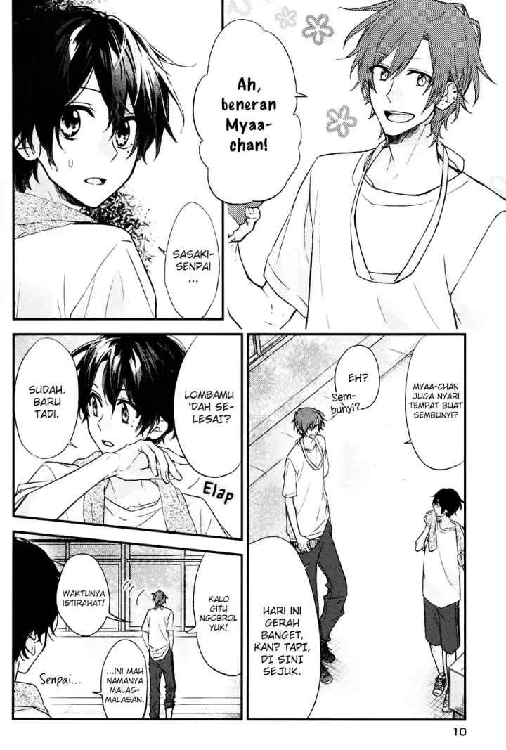 Sasaki to Miyano chapter 13 halaman 10