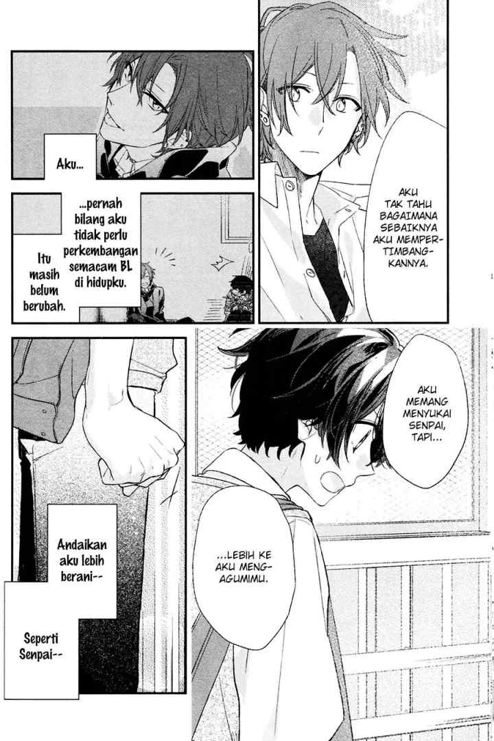 Sasaki to Miyano chapter 18 halaman 8