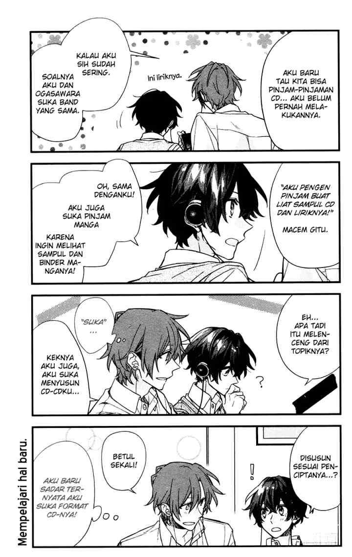 Sasaki to Miyano chapter 21 halaman 14