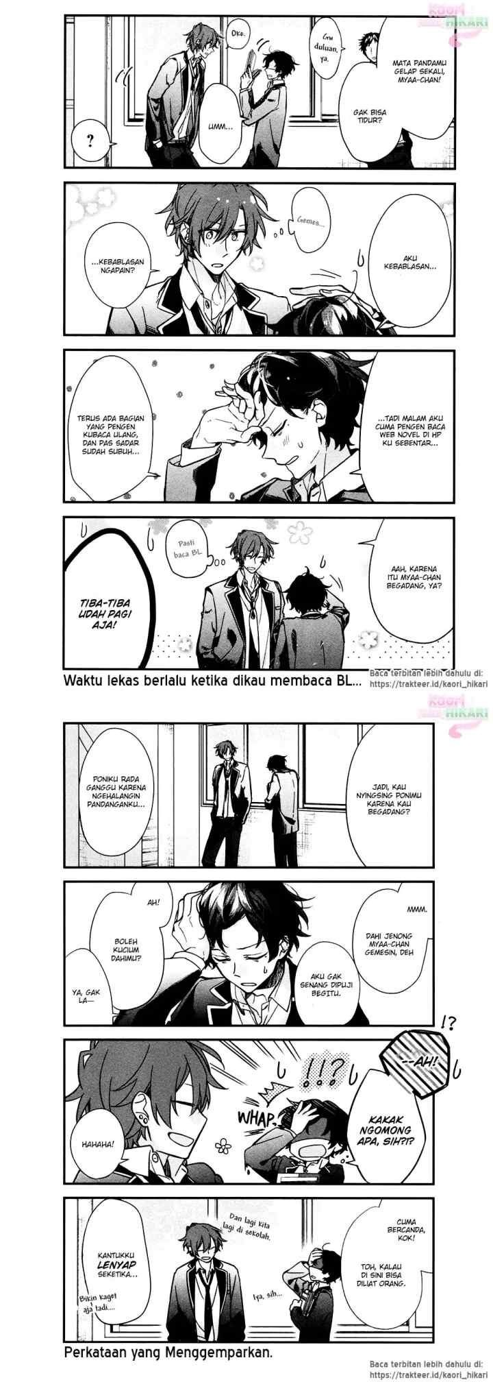 Sasaki to Miyano chapter 22 halaman 5