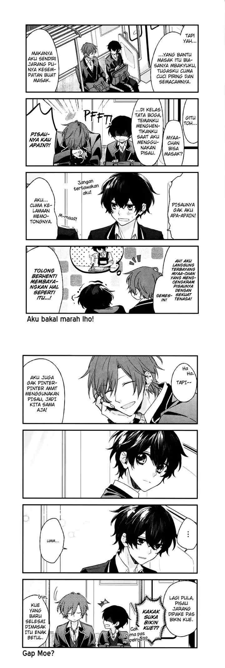 Sasaki to Miyano chapter 3 halaman 4