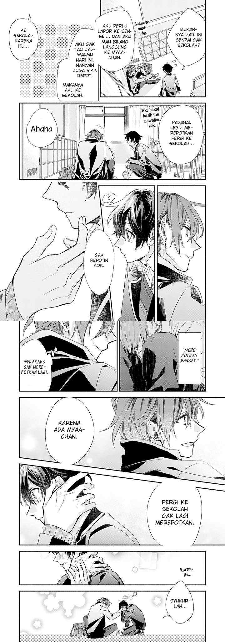Sasaki to Miyano chapter 36 halaman 7