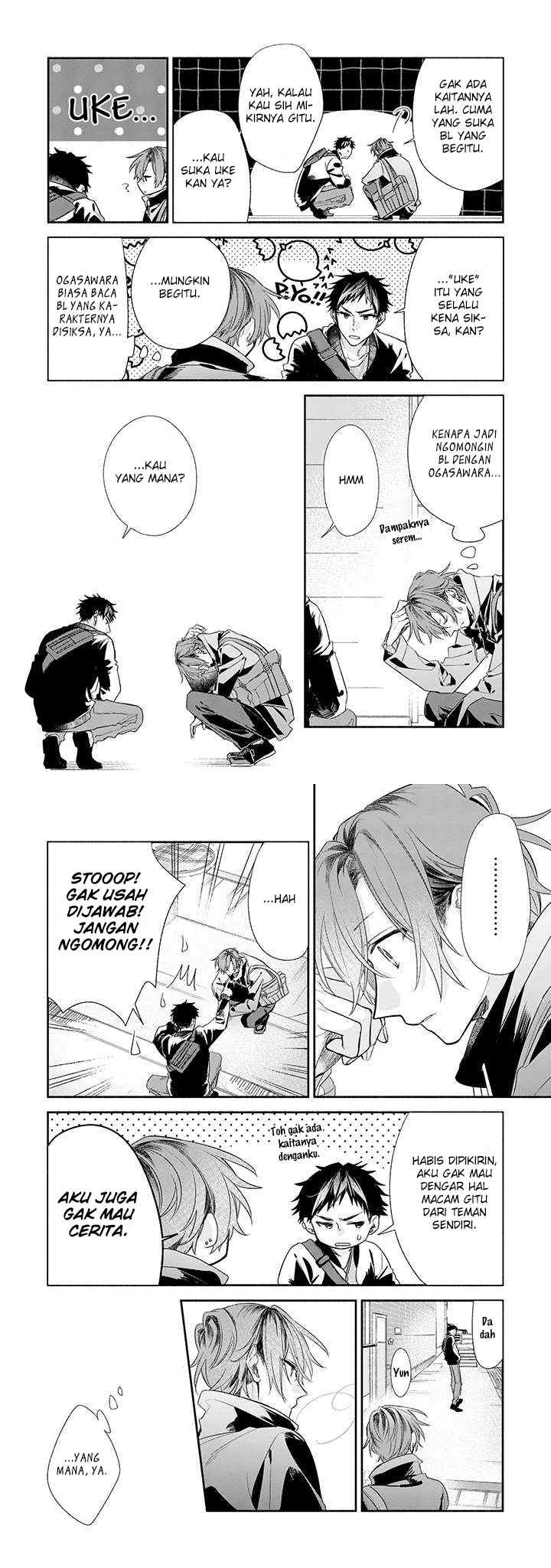 Sasaki to Miyano chapter 36 halaman 5