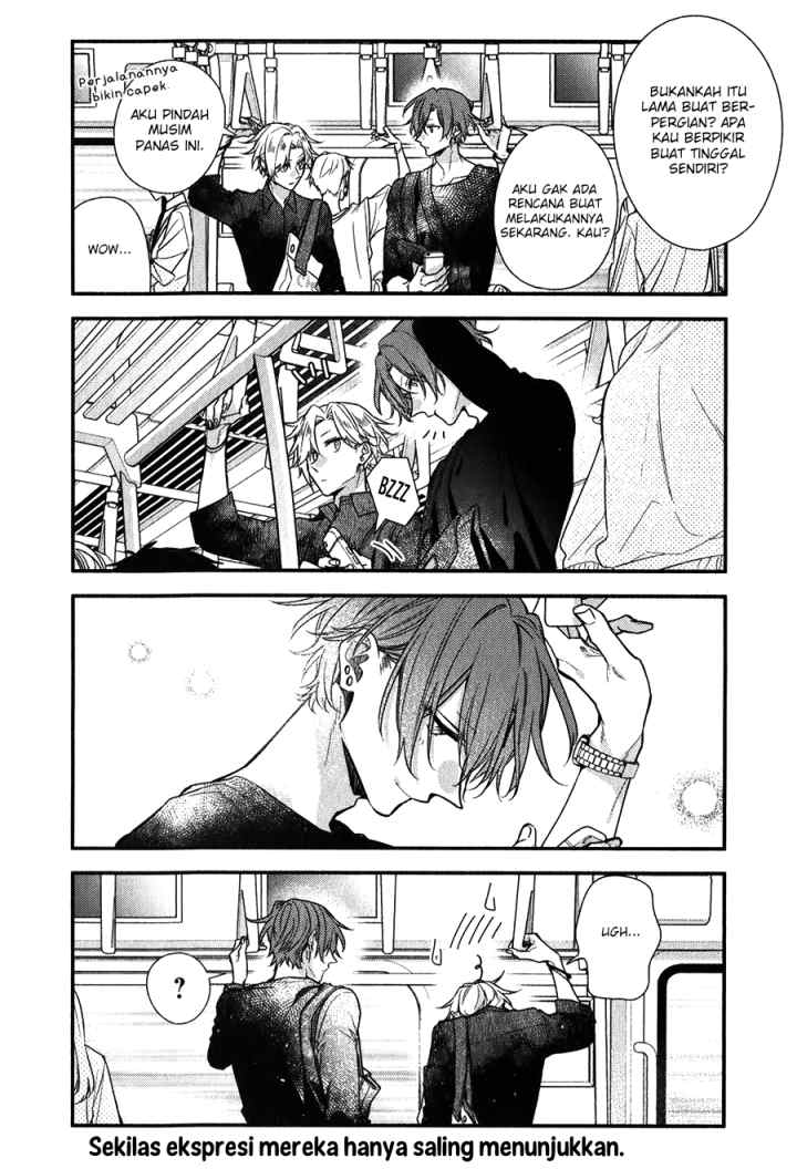 Sasaki to Miyano chapter 43 halaman 12